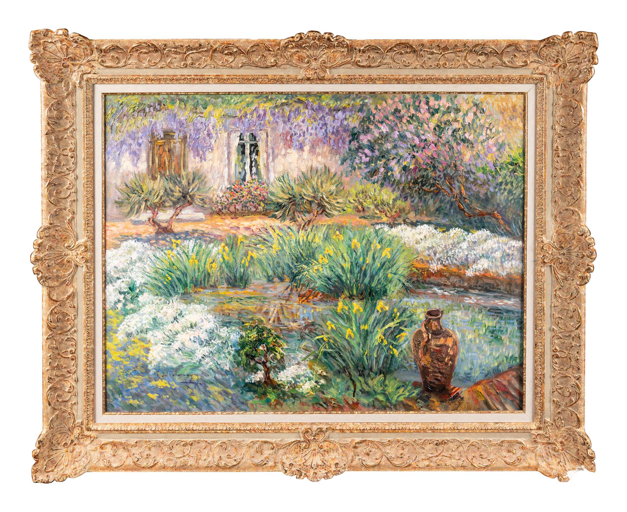 Bassin aux Iris d'eau