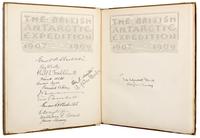 SHACKLETON, Ernest Henry, Sir (1874-1922). The Heart of the Antarctic. Being the Story of the British Antarctic Expedition 1907-1909 . [ With: ] The Antarctic Book. Winter Quarters 1907-1909 . London: William Heinemann, 1909.