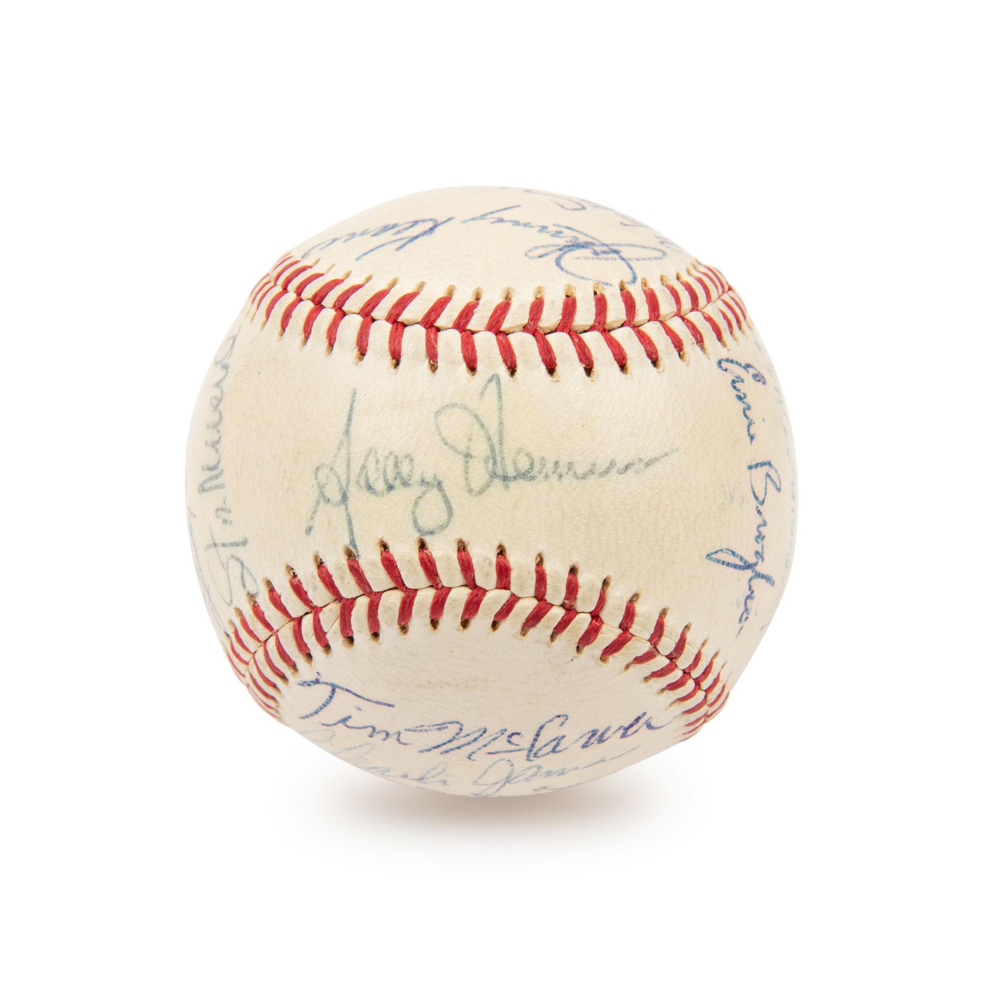 A 1961 St. Louis Cardinals Team Signed Autograph Baseball (Beckett Authentication Services)
