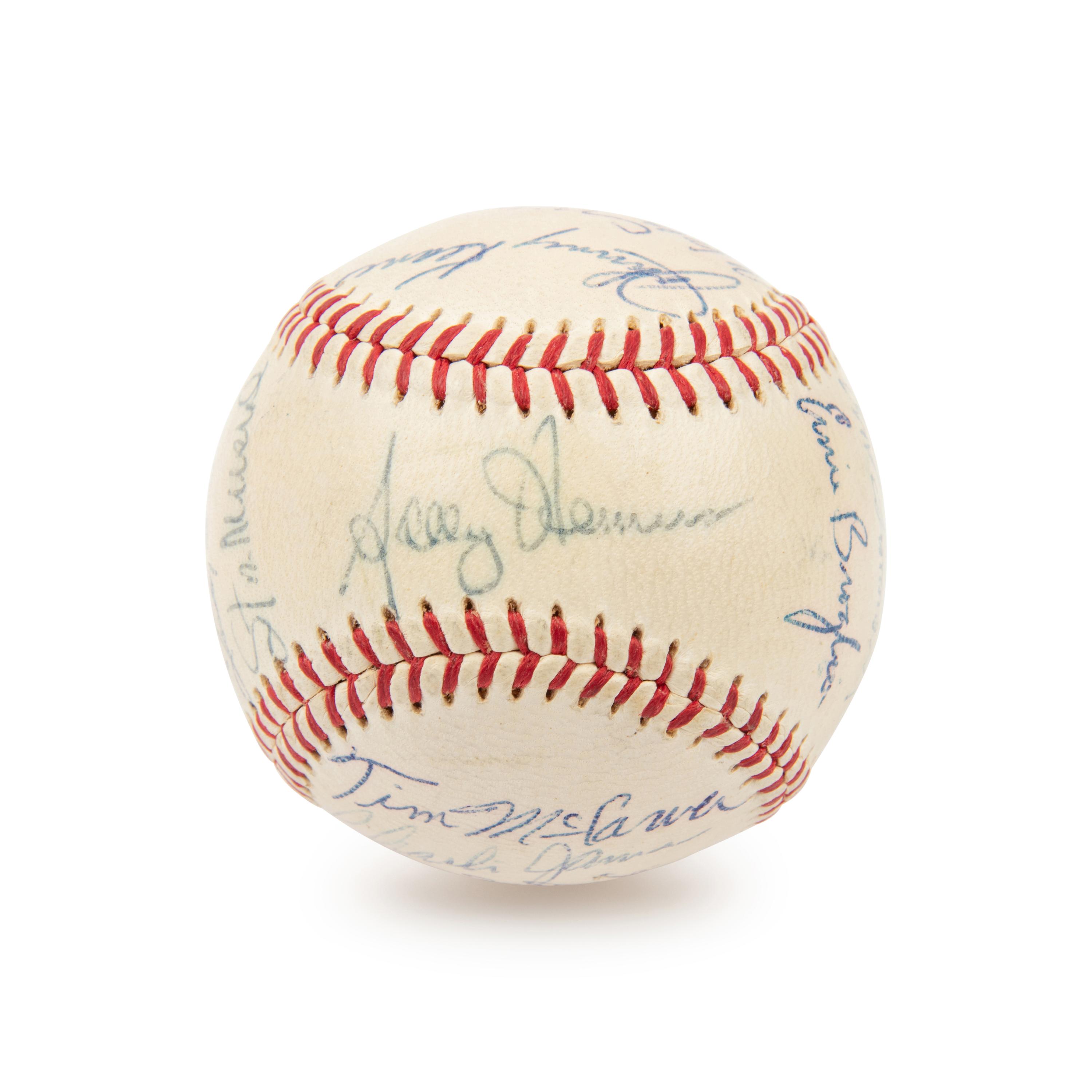 A 1961 St. Louis Cardinals Team Signed Autograph Baseball (Beckett Authentication Services)