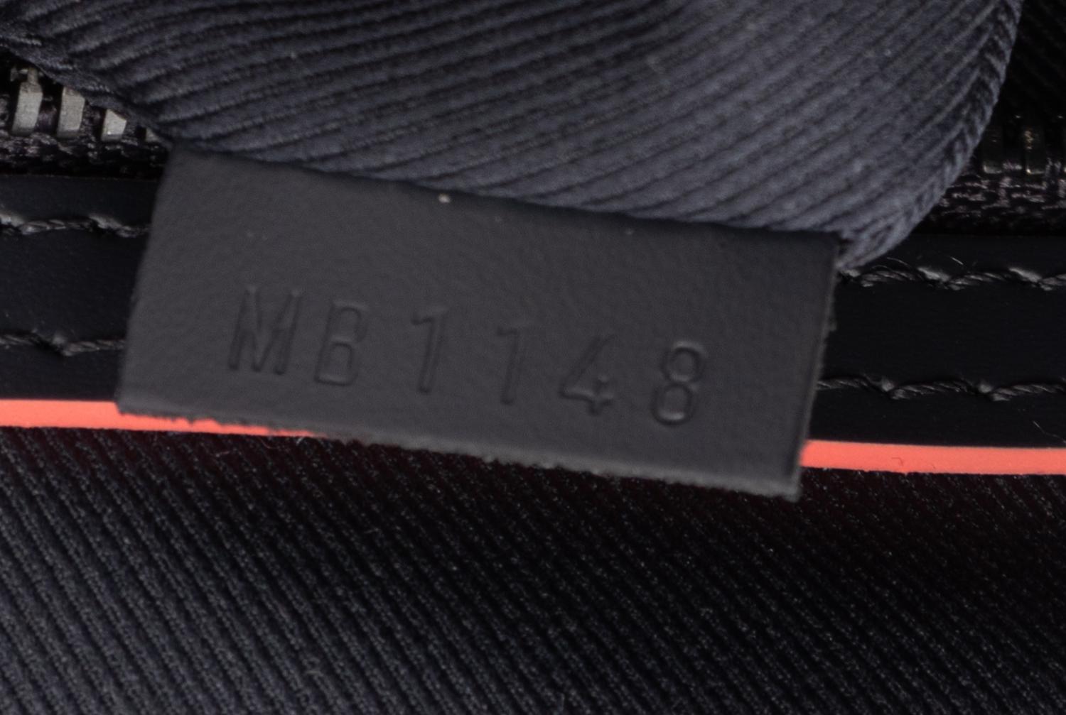 Louis Vuitton Limited Edition Keepall Bandoulière 50 in Monogram Ink Coated Canvas, Upside Down, Fall Winter Precollection 2018