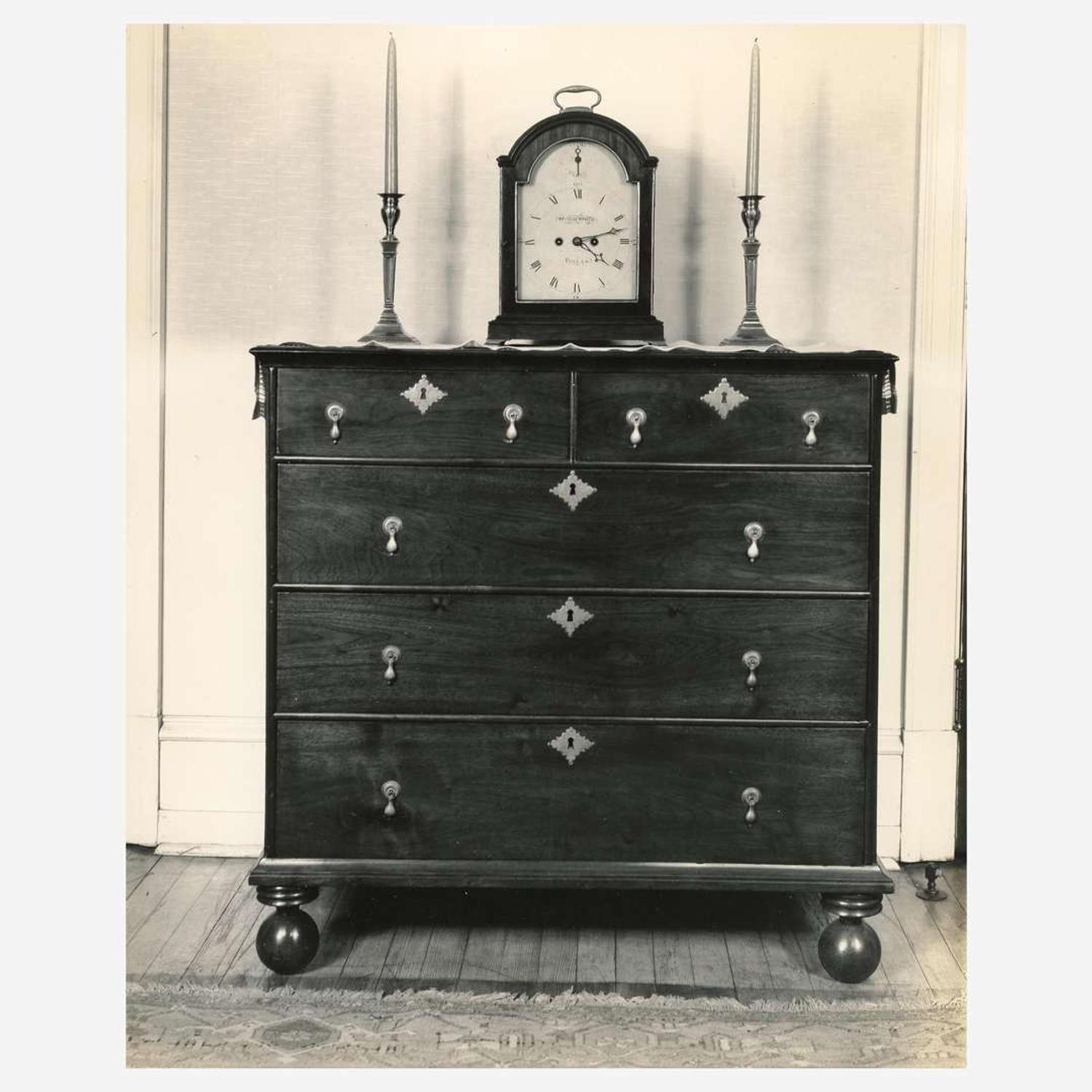 A collection of fifteen photographs of the collection of Howard Reifsnyder Charles Whitenack (active 1920-1956) and James L. Dillon & Co., Philadelphia, PA, circa 1927-1928