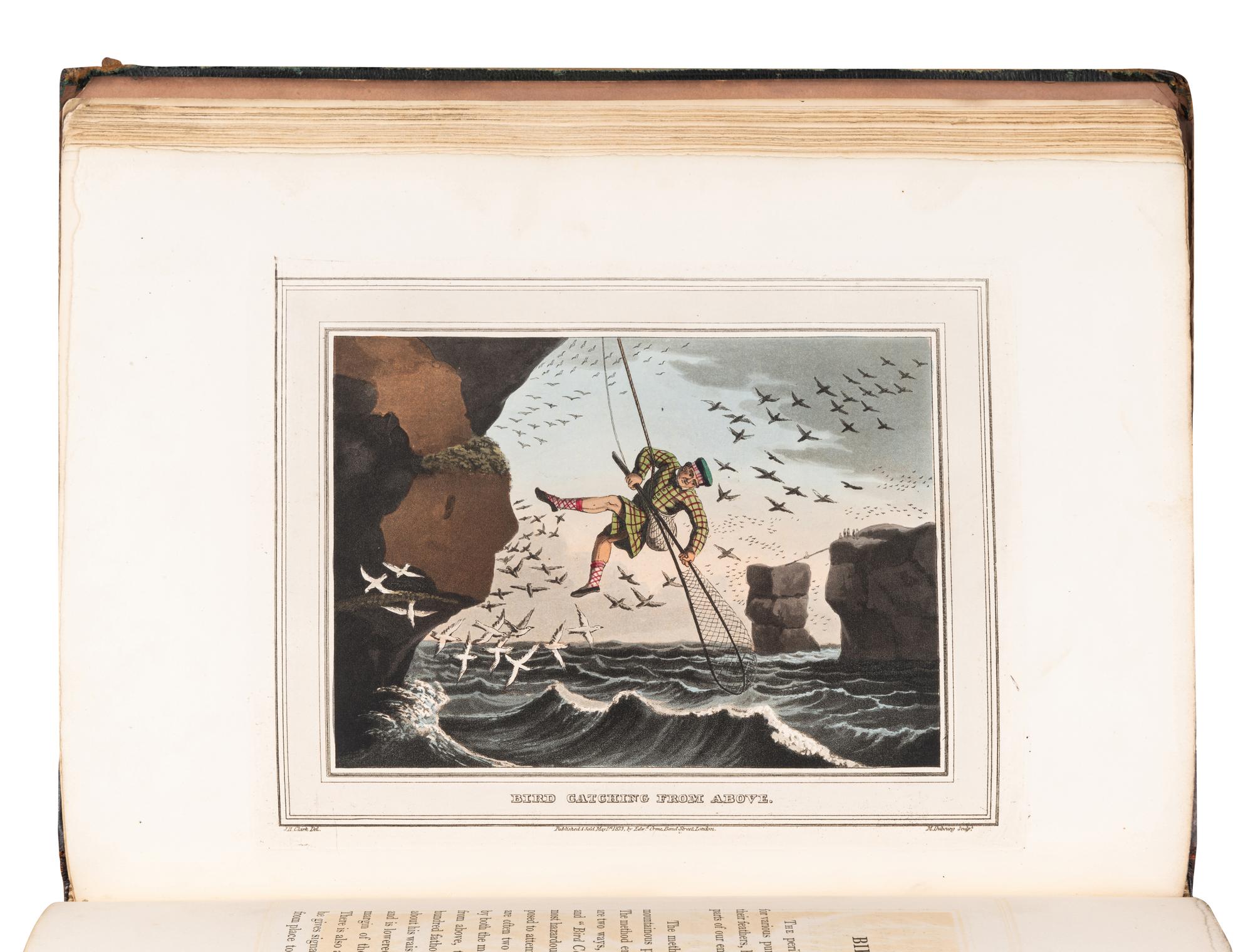 [FOREIGN FIELD SPORTS]. Foreign Field Sports, Fisheries, Sporting Anecdotes, &c. &c. From Drawings... with a Supplement of New South Wales . London: Edward Orme, n.d., plates watermarked 1823?.