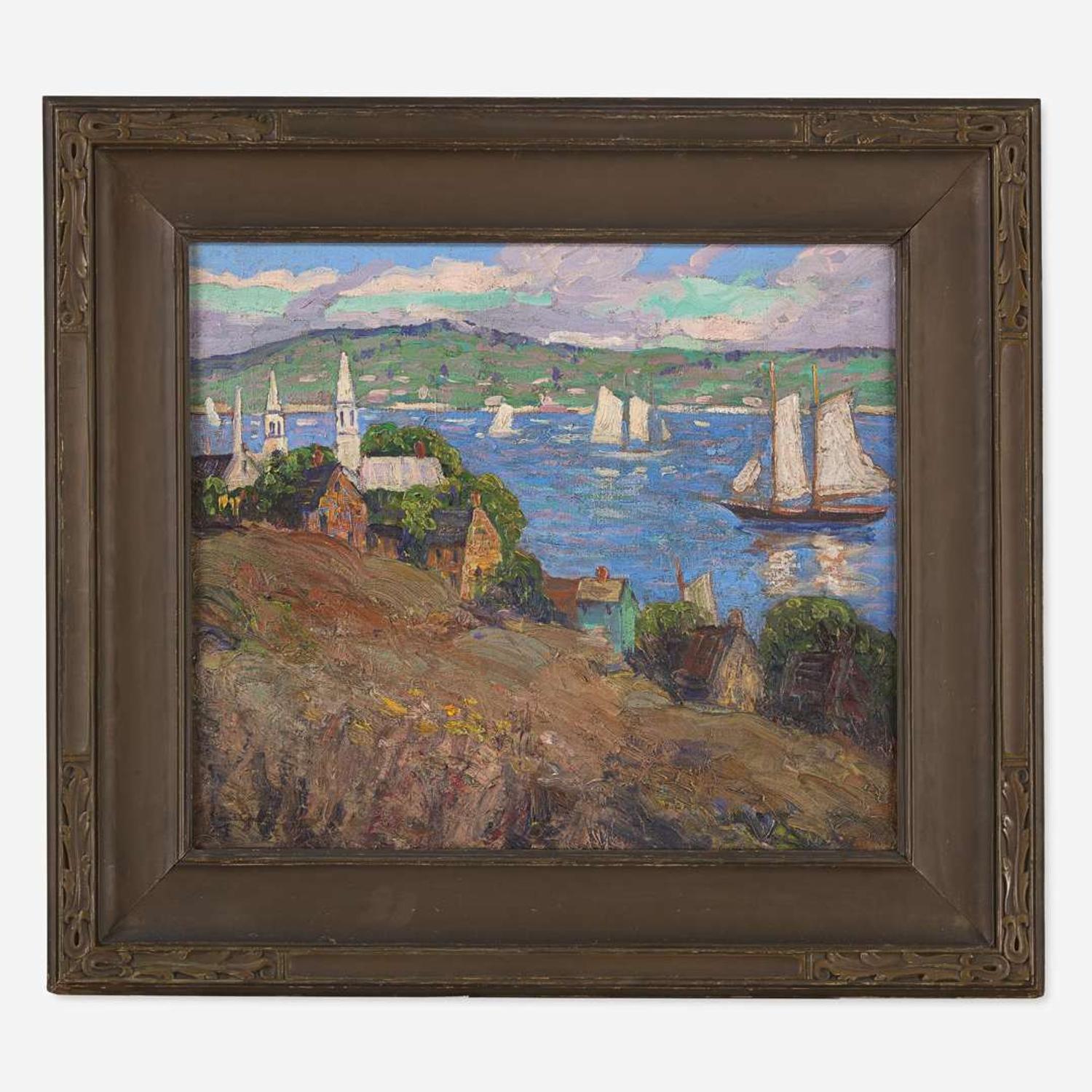 Fern Isabel Coppedge (American, 1883-1951) Gloucester Harbor