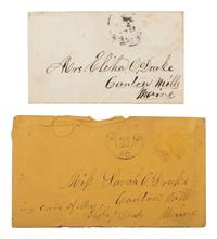 [CIVIL WAR]. Famed 20th Maine archive incl. letters and partial diary featuring Gettysburg content.