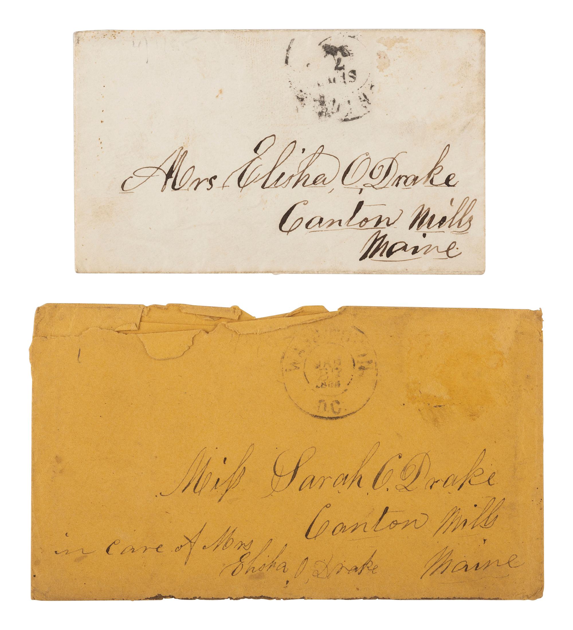[CIVIL WAR]. Famed 20th Maine archive incl. letters and partial diary featuring Gettysburg content.