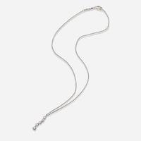 An 18K White Gold and Diamond Necklace by Roberto Coin Roberto Coin