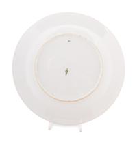 An Alexander III Imperial Porcelain Factory Dinner Plate from the ' Ropsha' Service