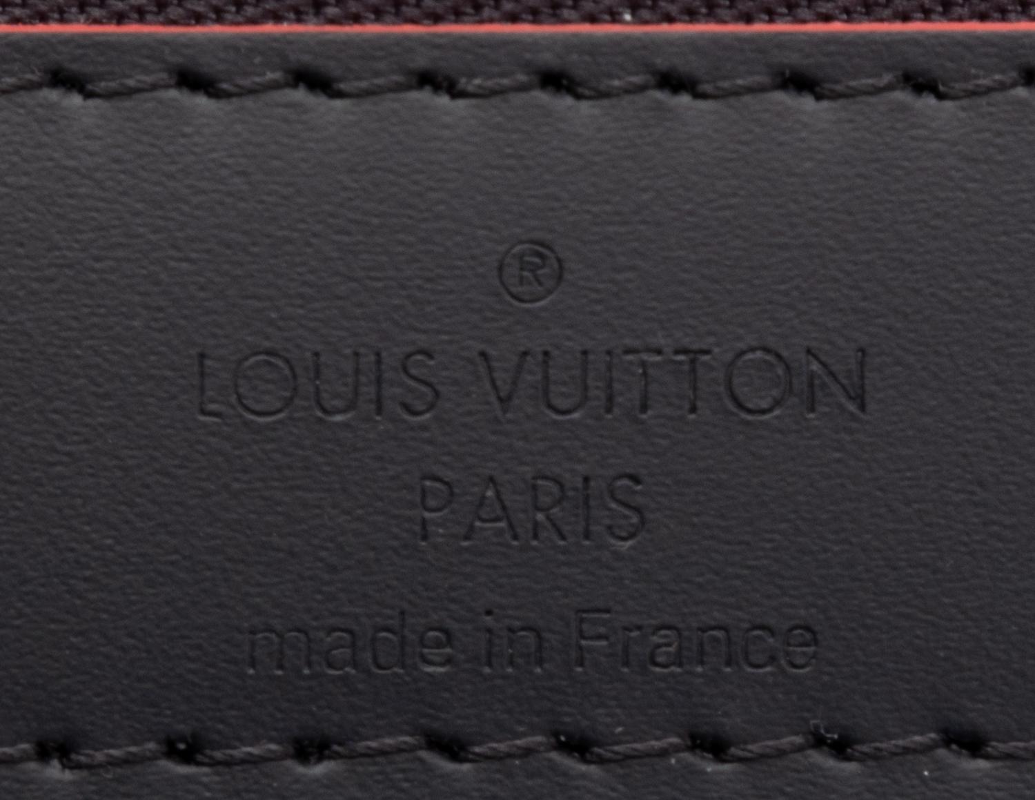 Louis Vuitton Limited Edition Keepall Bandoulière 50 in Monogram Ink Coated Canvas, Upside Down, Fall Winter Precollection 2018