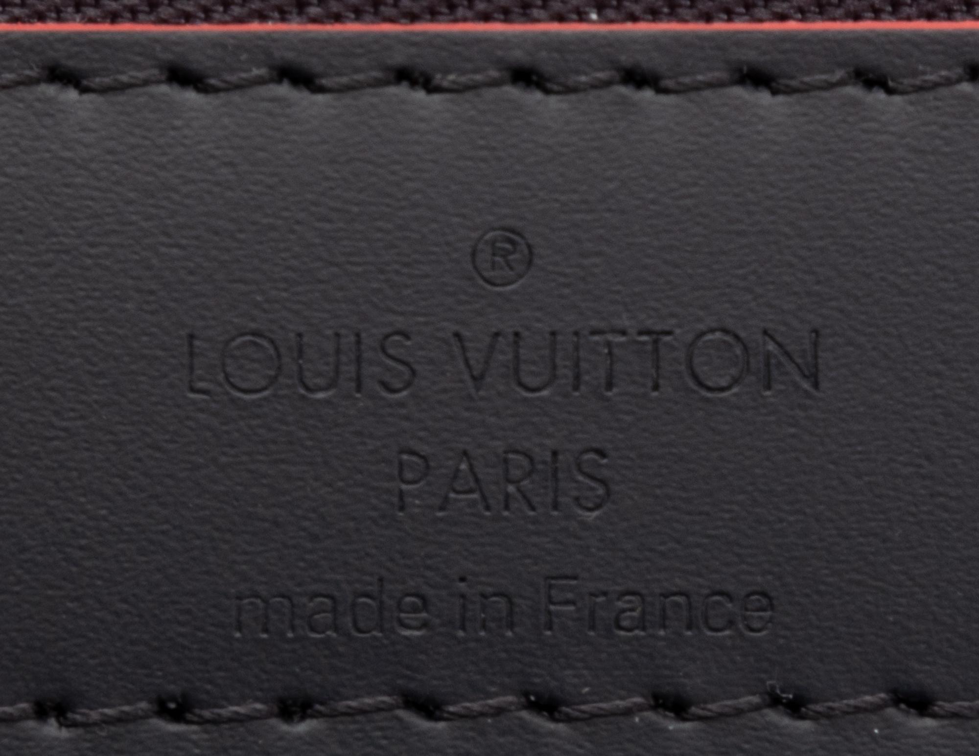 Louis Vuitton Limited Edition Keepall Bandoulière 50 in Monogram Ink Coated Canvas, Upside Down, Fall Winter Precollection 2018
