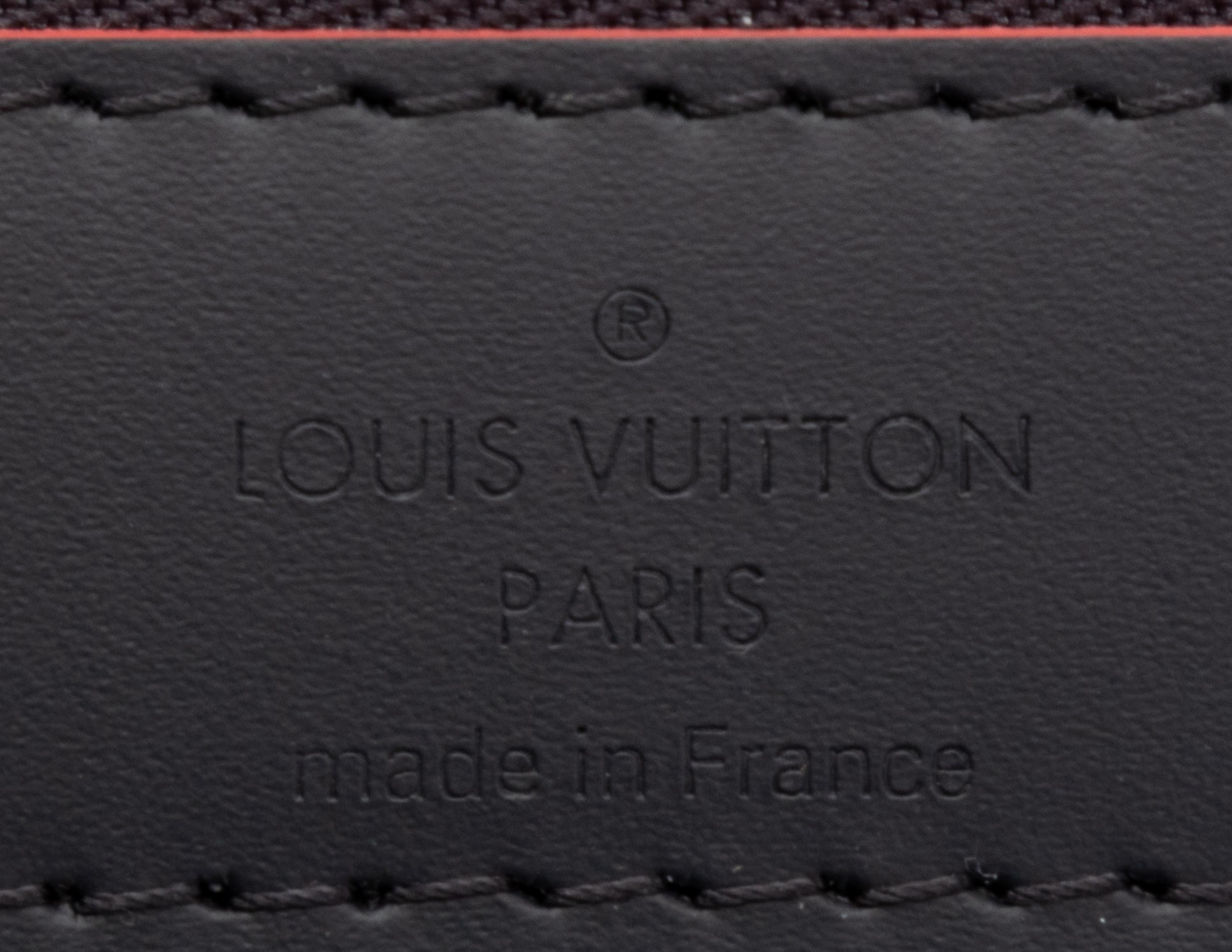 Louis Vuitton Limited Edition Keepall Bandoulière 50 in Monogram Ink Coated Canvas, Upside Down, Fall Winter Precollection 2018