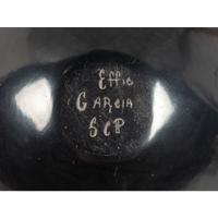 Carved Blackware Pottery Bowl