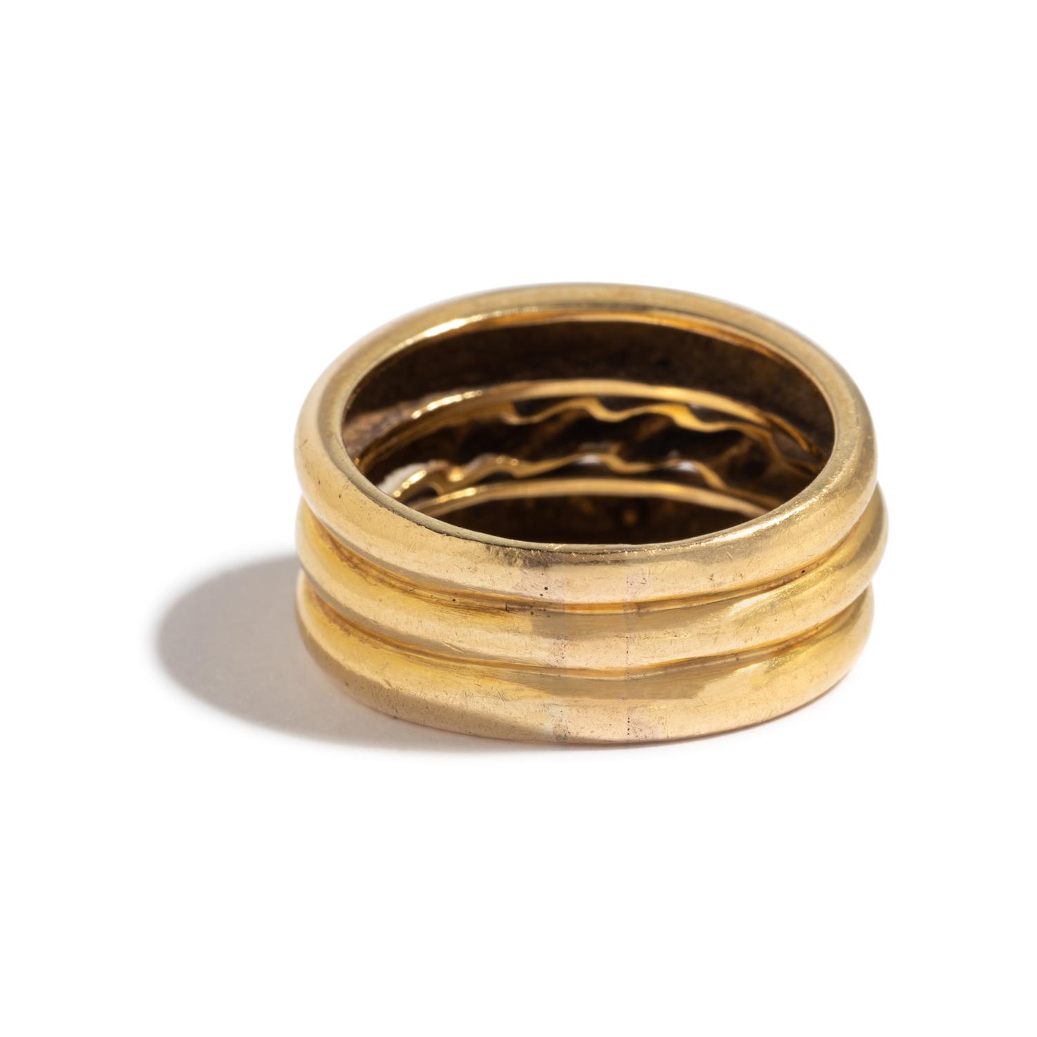YELLOW GOLD RING