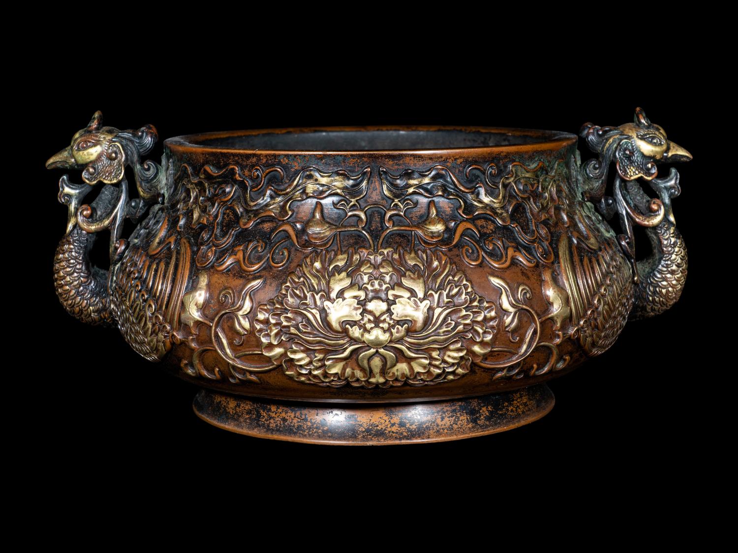 A Chinese Bronze Incense Burner