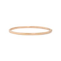 Collection of Rose Gold Bangle Bracelets