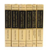 (DURER, ALBRECHT) STRAUSS, WALTER L. The Complete Drawings of Albrecht Durer. New York, (1974). 6 vols. First ed.