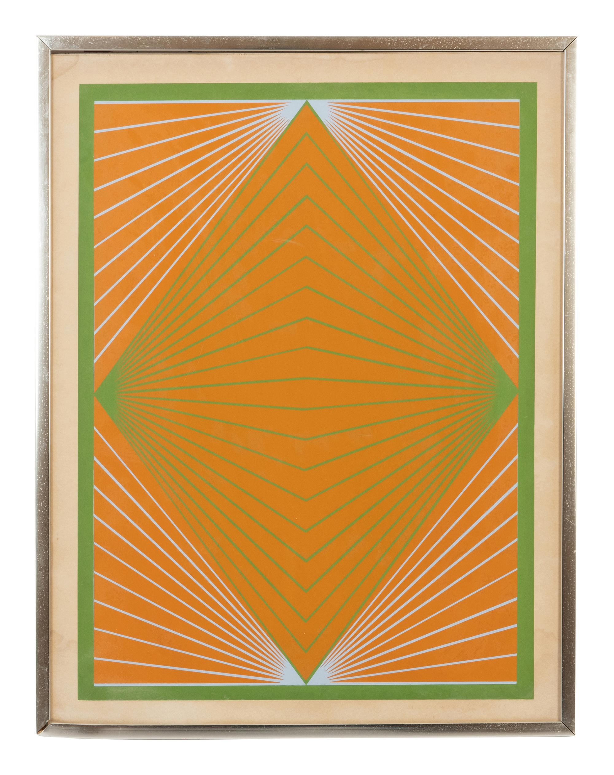 Three Framed Works From the New York Ten portfolio, 1964-65
