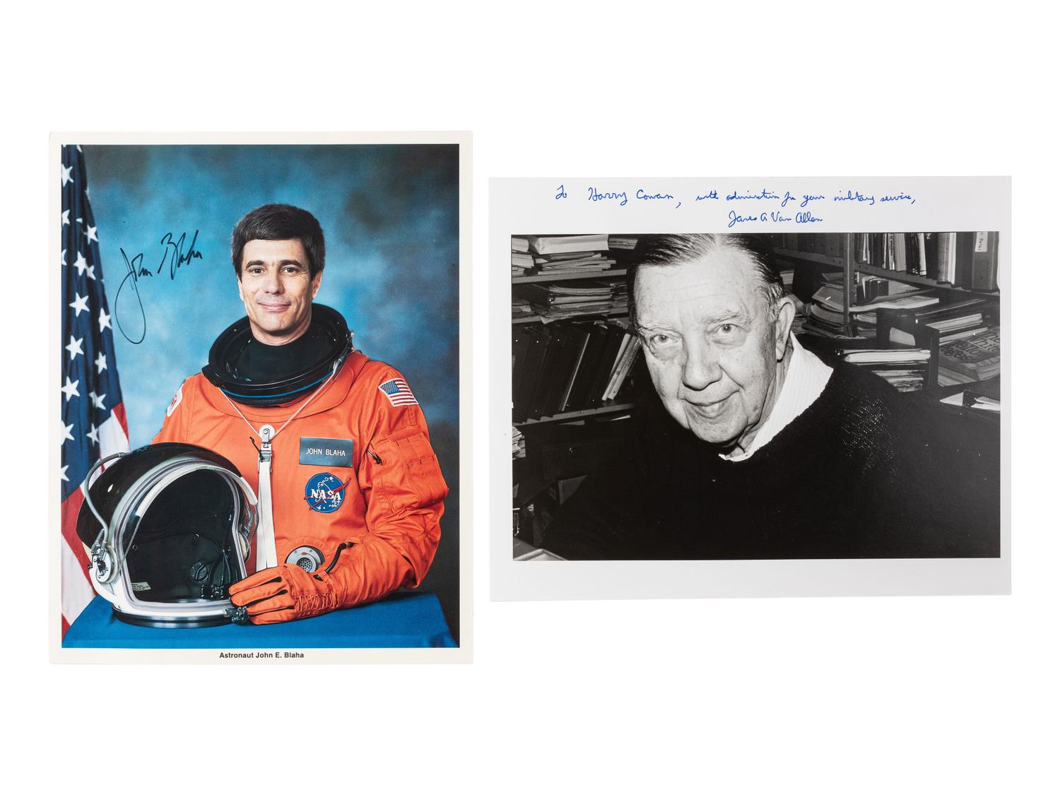[EXPLORERS]. Autographs of explorers, astronauts, and other pioneers.