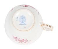 A Herend Chinese Bouquet Raspberry Porcelain Espresso Service