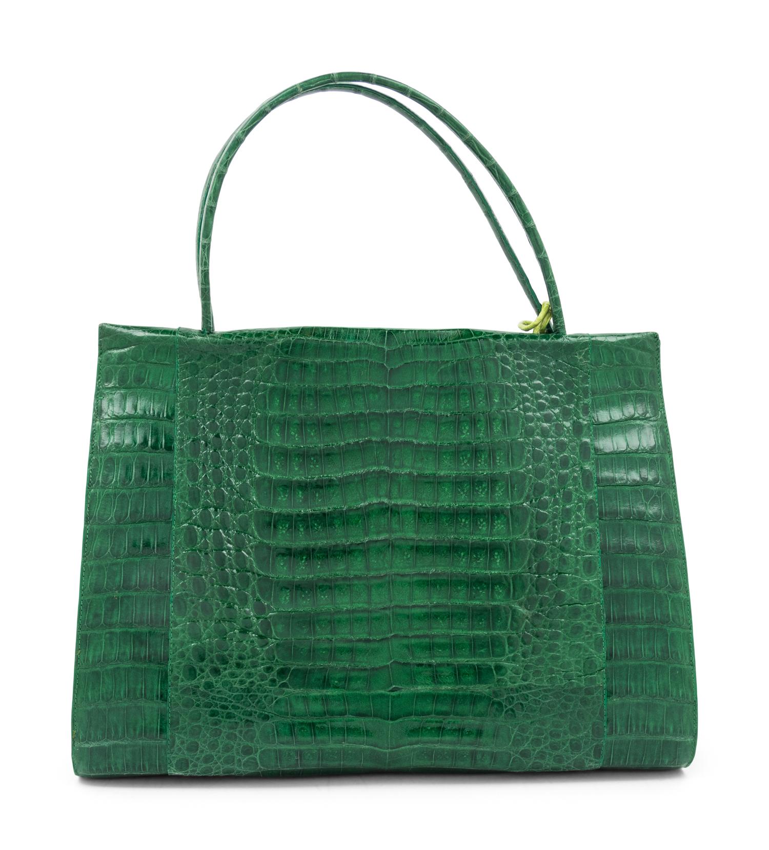Nancy Gonzalez Crocodile Frame Bag, 2000s