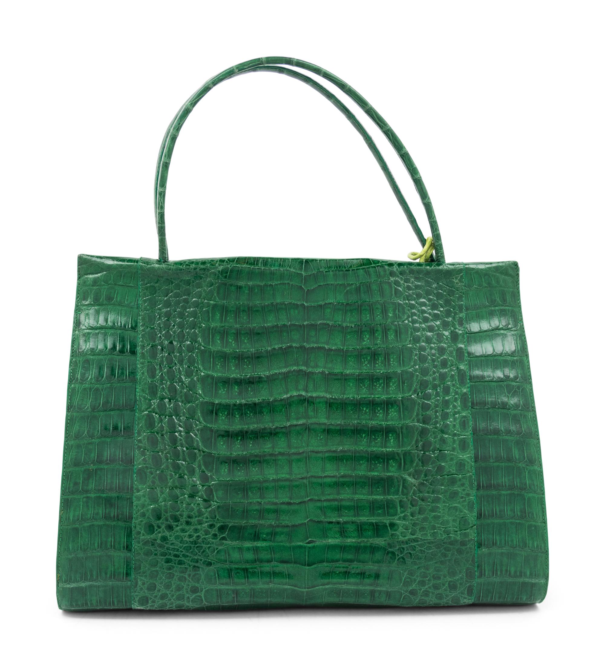 Nancy Gonzalez Crocodile Frame Bag, 2000s