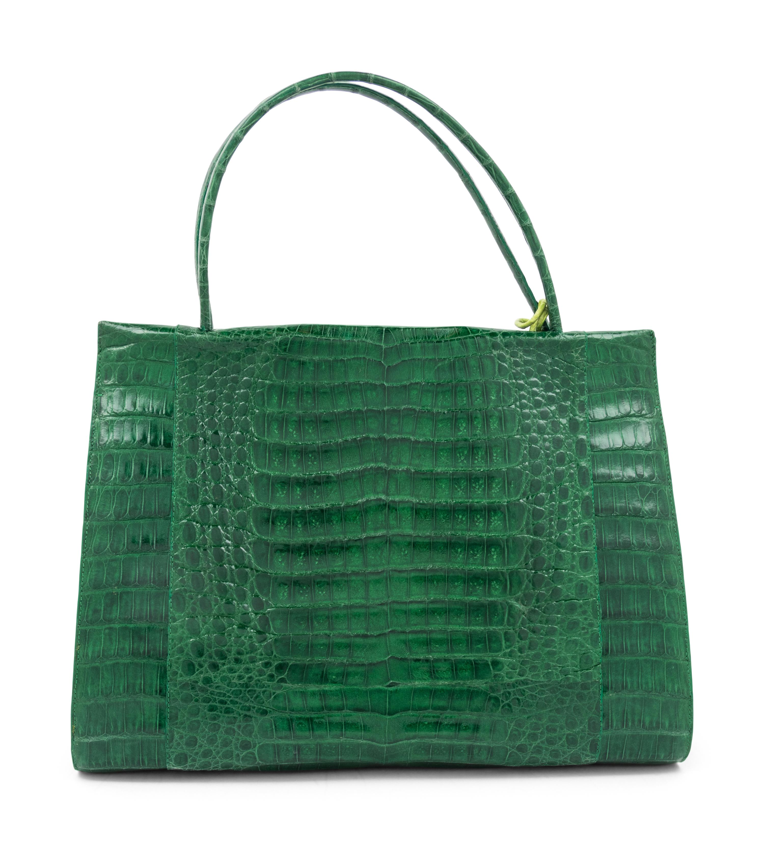 Nancy Gonzalez Crocodile Frame Bag, 2000s