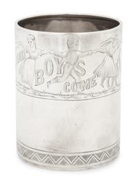 Two American Silver Mugs