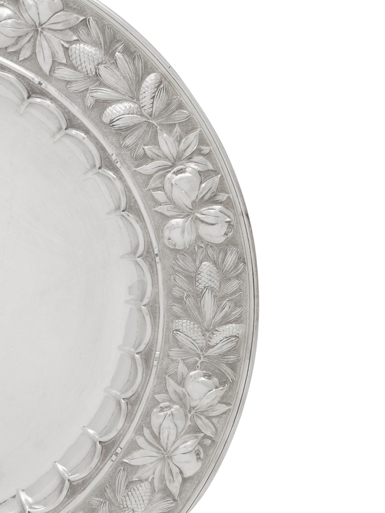 A Buccellati Silver Tray