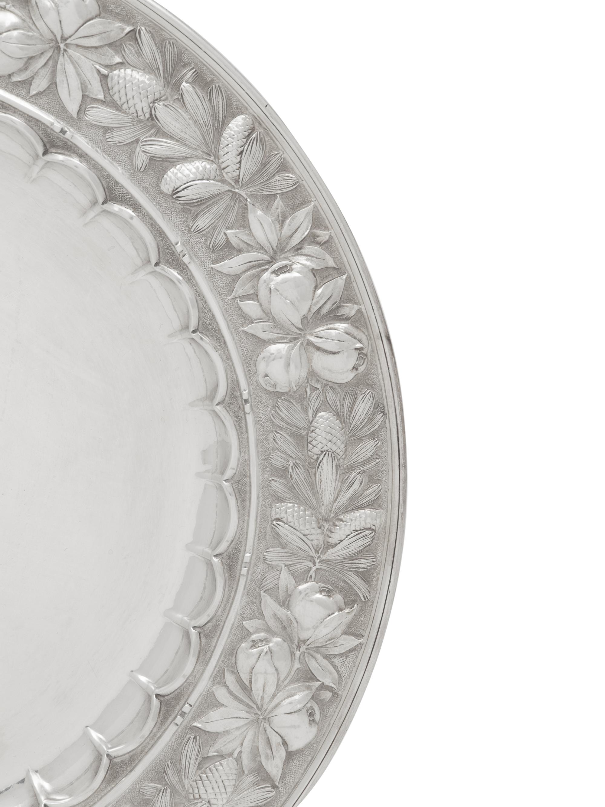 A Buccellati Silver Tray