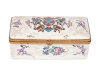 A Samson Porcelain Table Casket