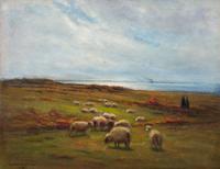 J. Carleton Wiggins, (American, 1848-1932), A Glimpse of the Sea