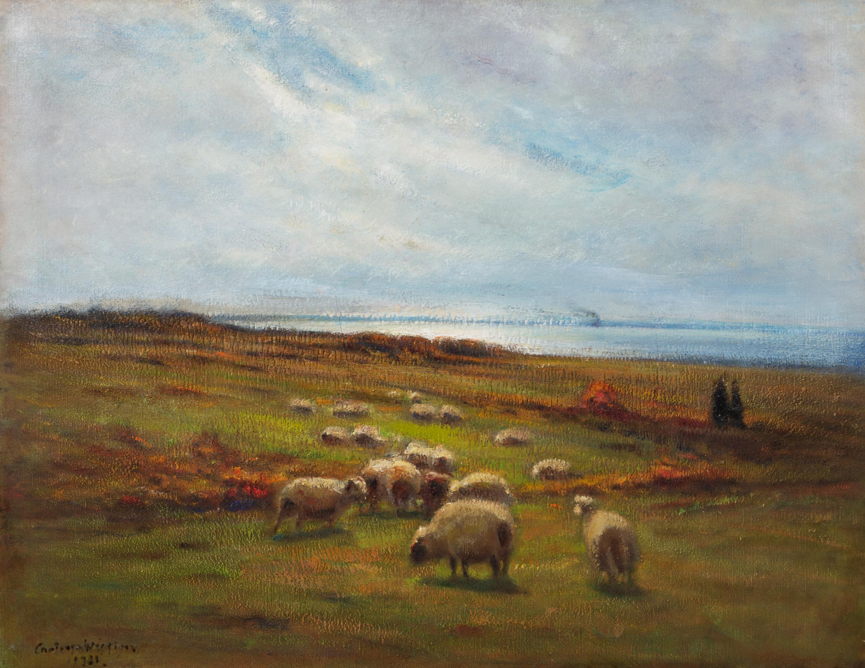 J. Carleton Wiggins, (American, 1848-1932), A Glimpse of the Sea