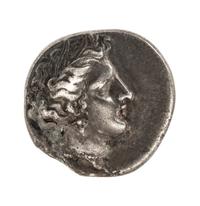 Ancient Greek, Locri Opuntii (circa 300 BCE), Silver Hemidrachm — Silver Hemidrachm