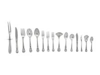 An American Silver Collection of Flatware Articles