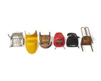 Group of Miniature Prototype and Production Chairs from the Miniatures Collection