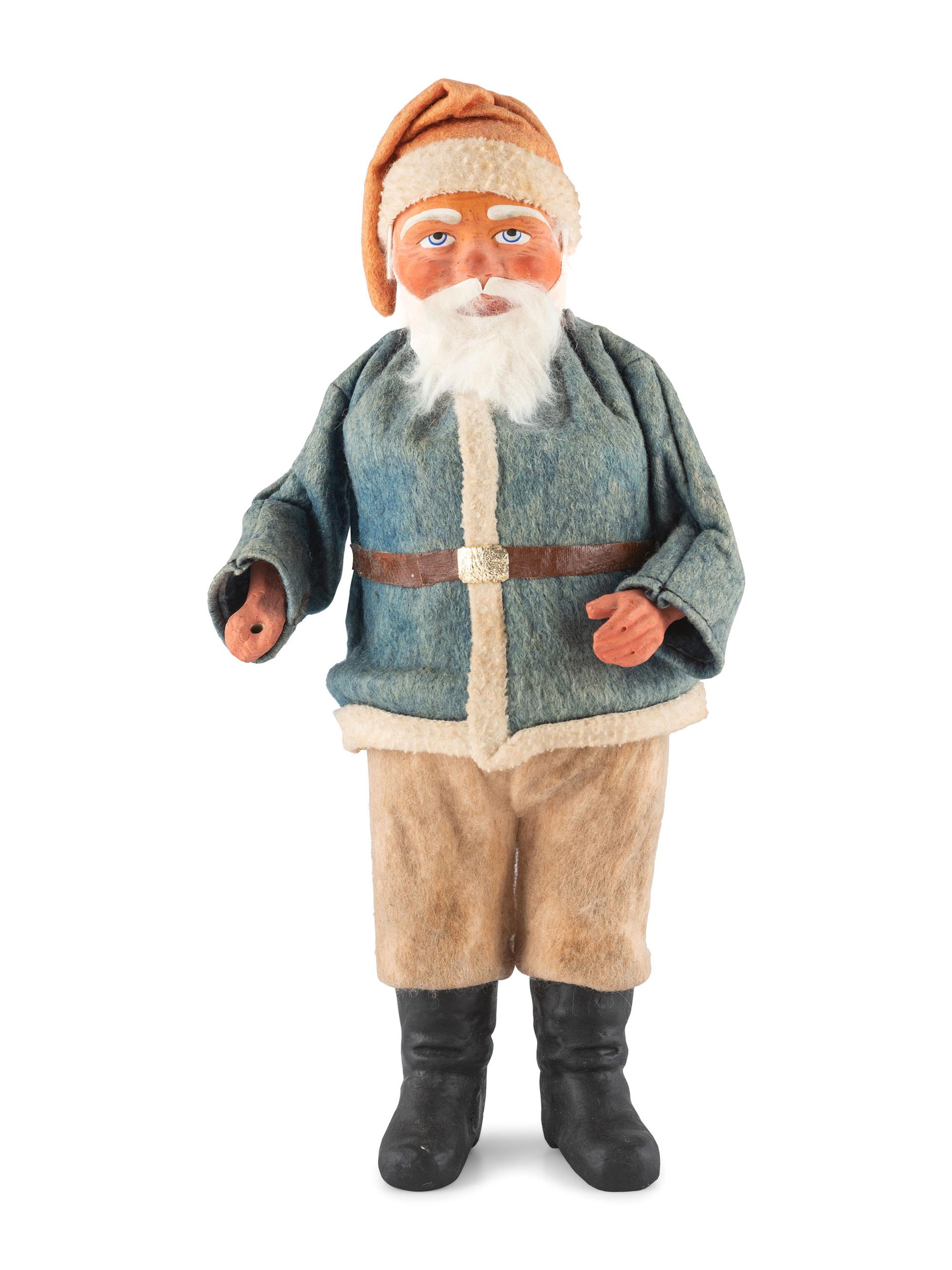 A German Papier-Mâché Santa Claus Candy Container