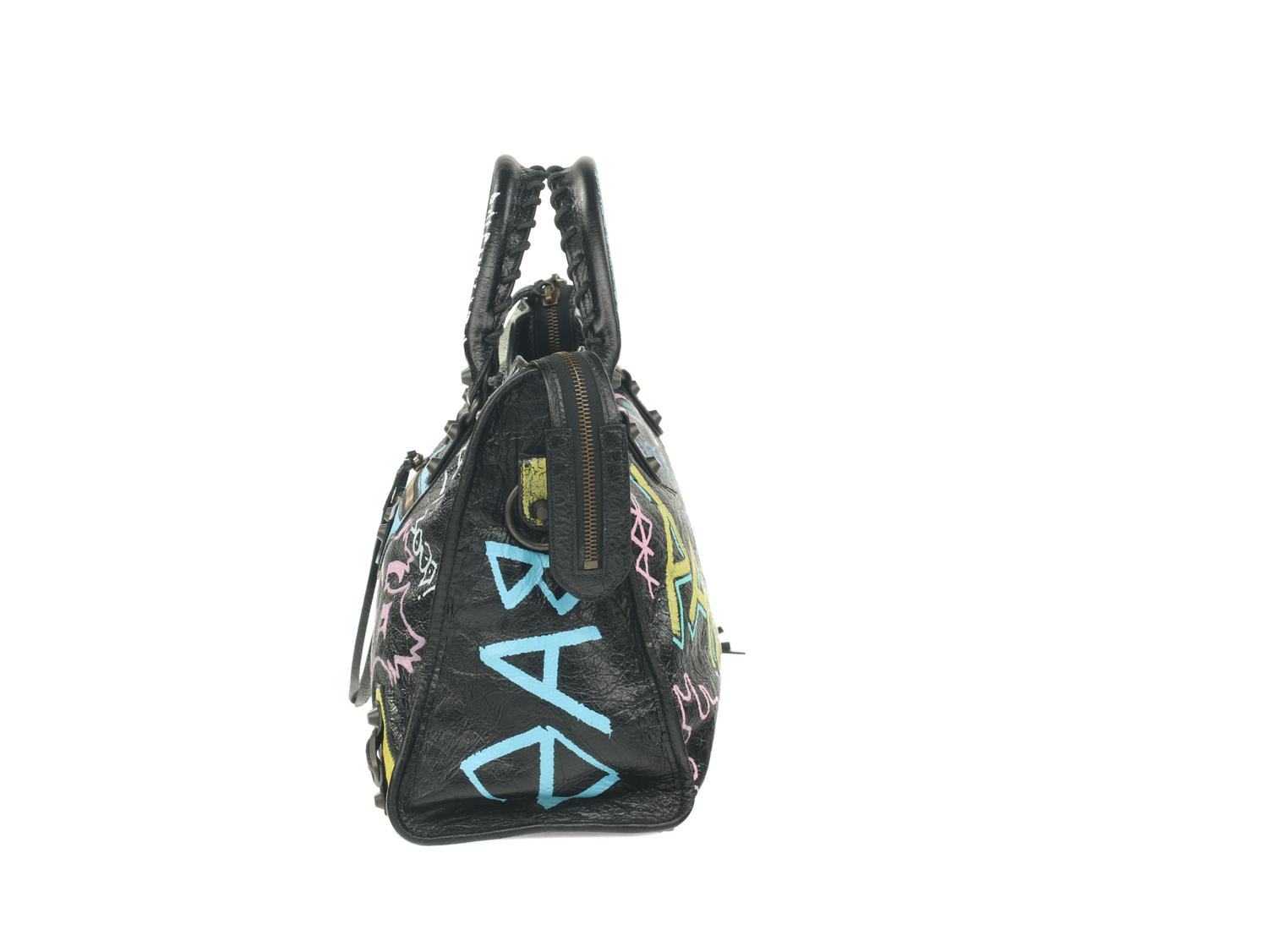Balenciaga Graffiti City Bag