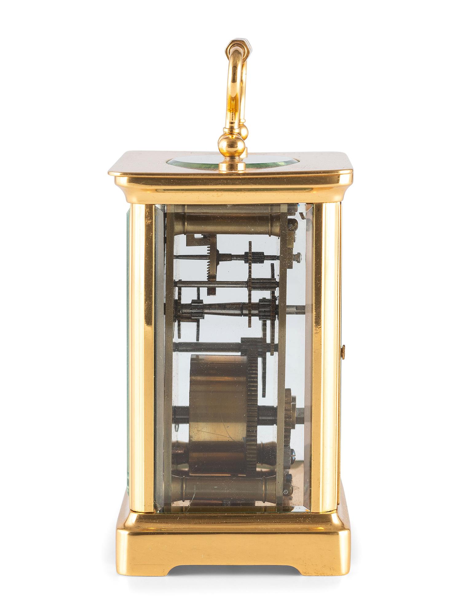 A Gilt Metal Carriage Clock