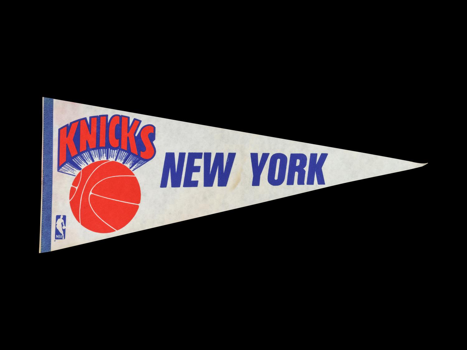 A Complete Set of 23 1980s Michael Jordan Rookie Era NBA Pennants,