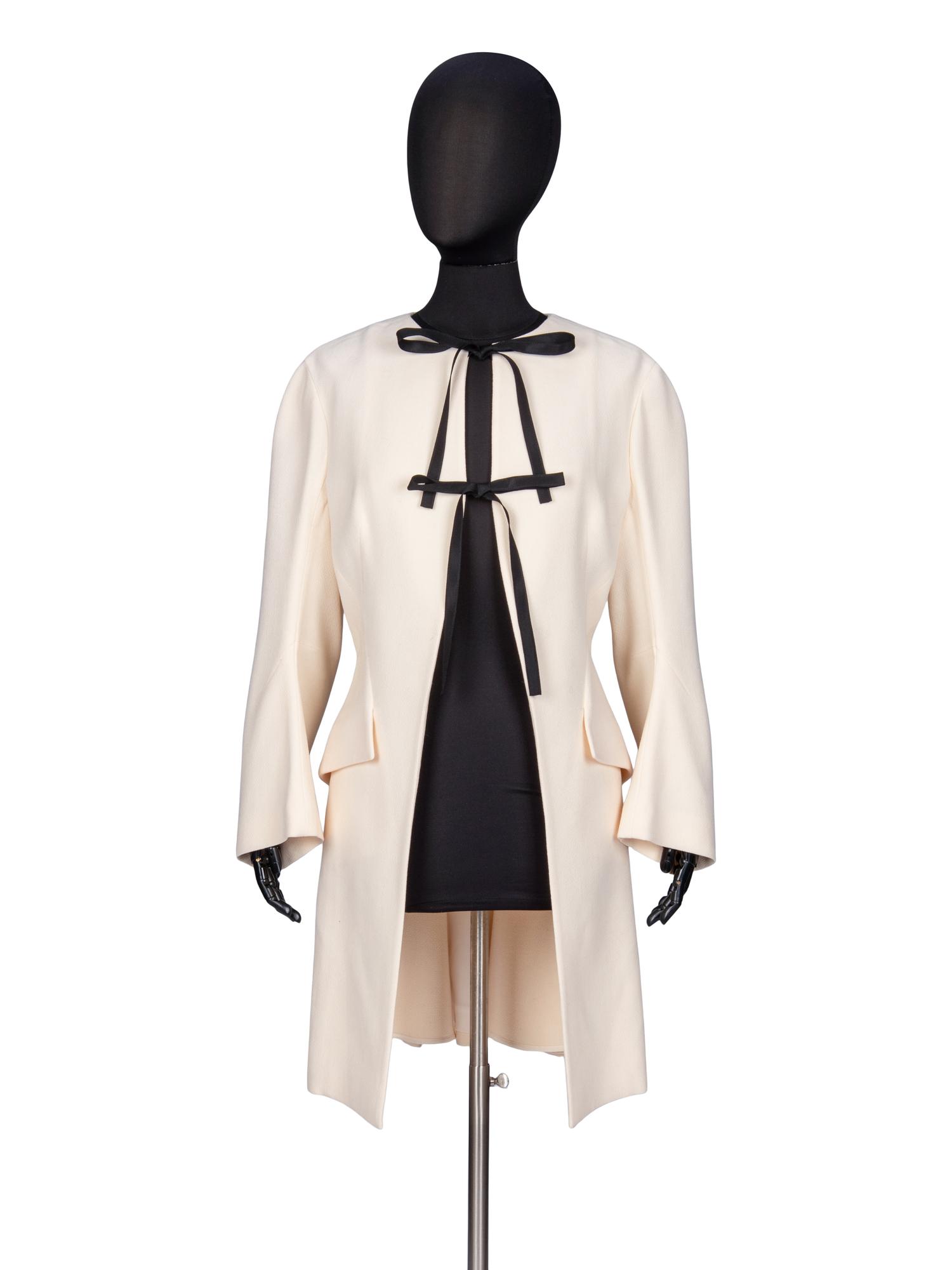Christian Dior, Tie-Front Wool Coat