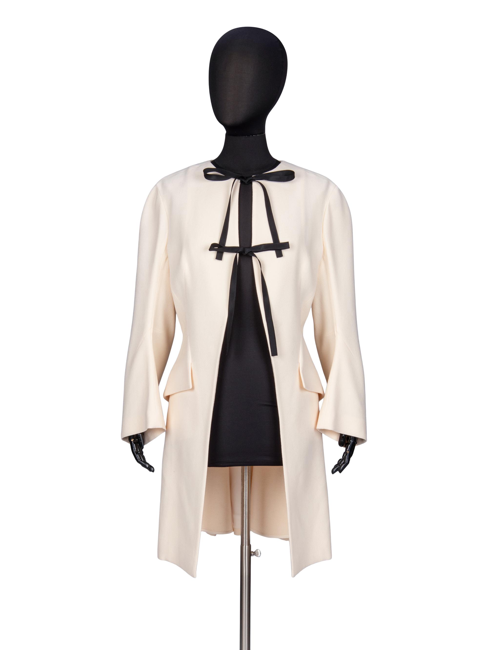 Christian Dior, Tie-Front Wool Coat