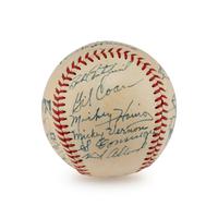 A 1951 Washington Senators Team Signed Autograph Baseball (Beckett Authentication Services)
