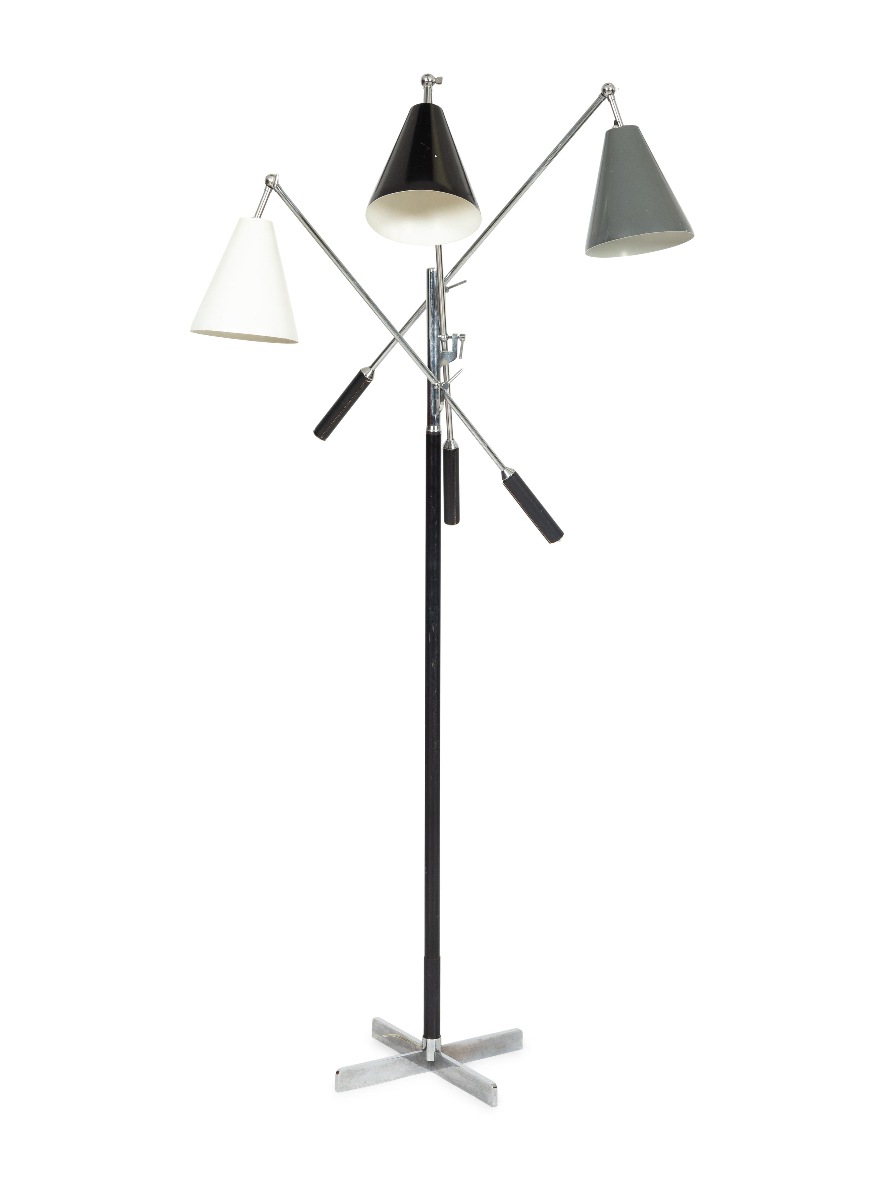 An Arredoluce Triennale Floor Lamp by Angelo Lelli (1911-1989)