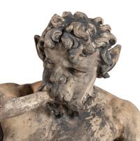 A Large Terracotta Figure of a Triton