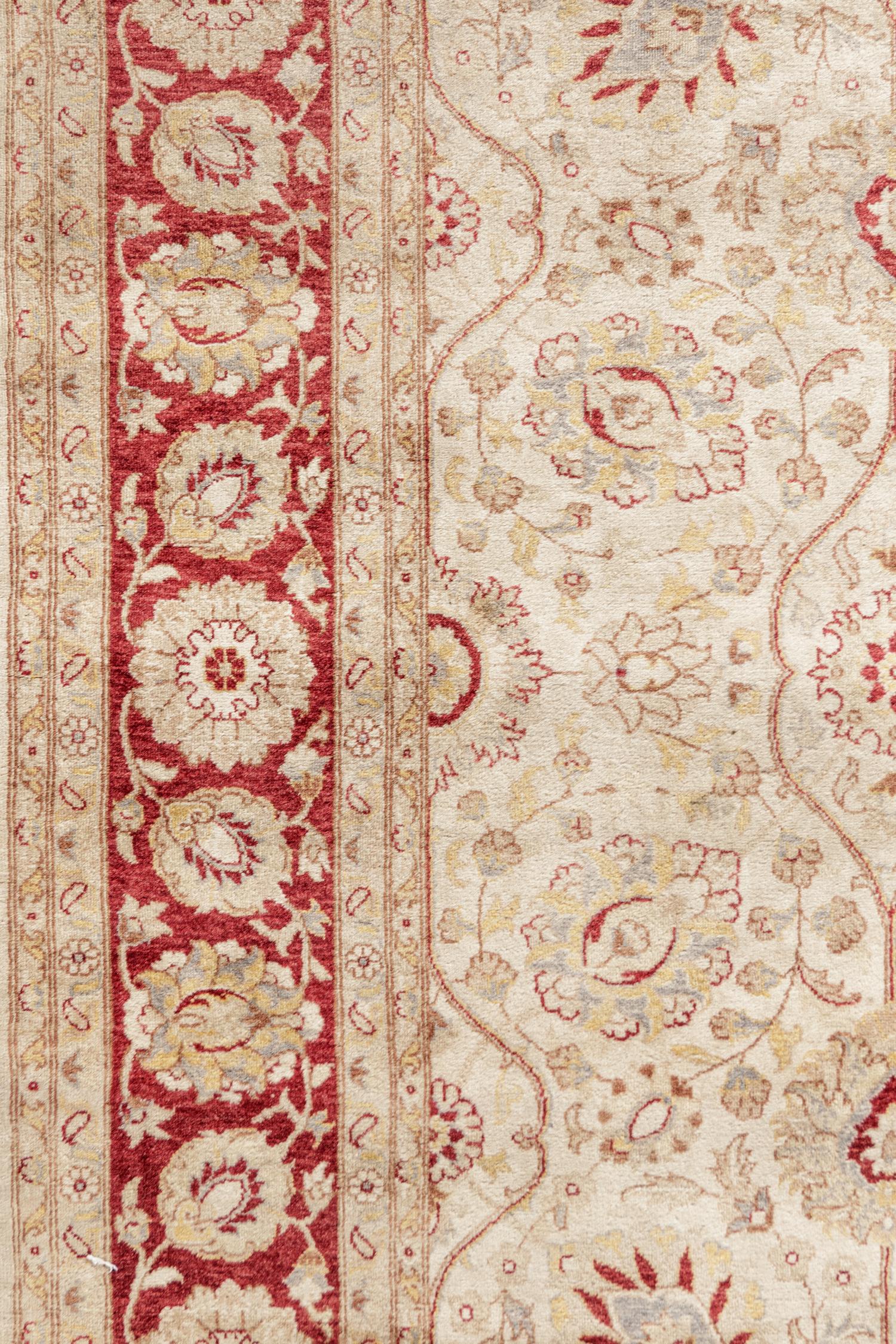 An Agra Style Wool Rug