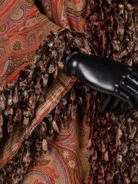 Paisley Shawl Mantle with Chenille Trim, 1880s