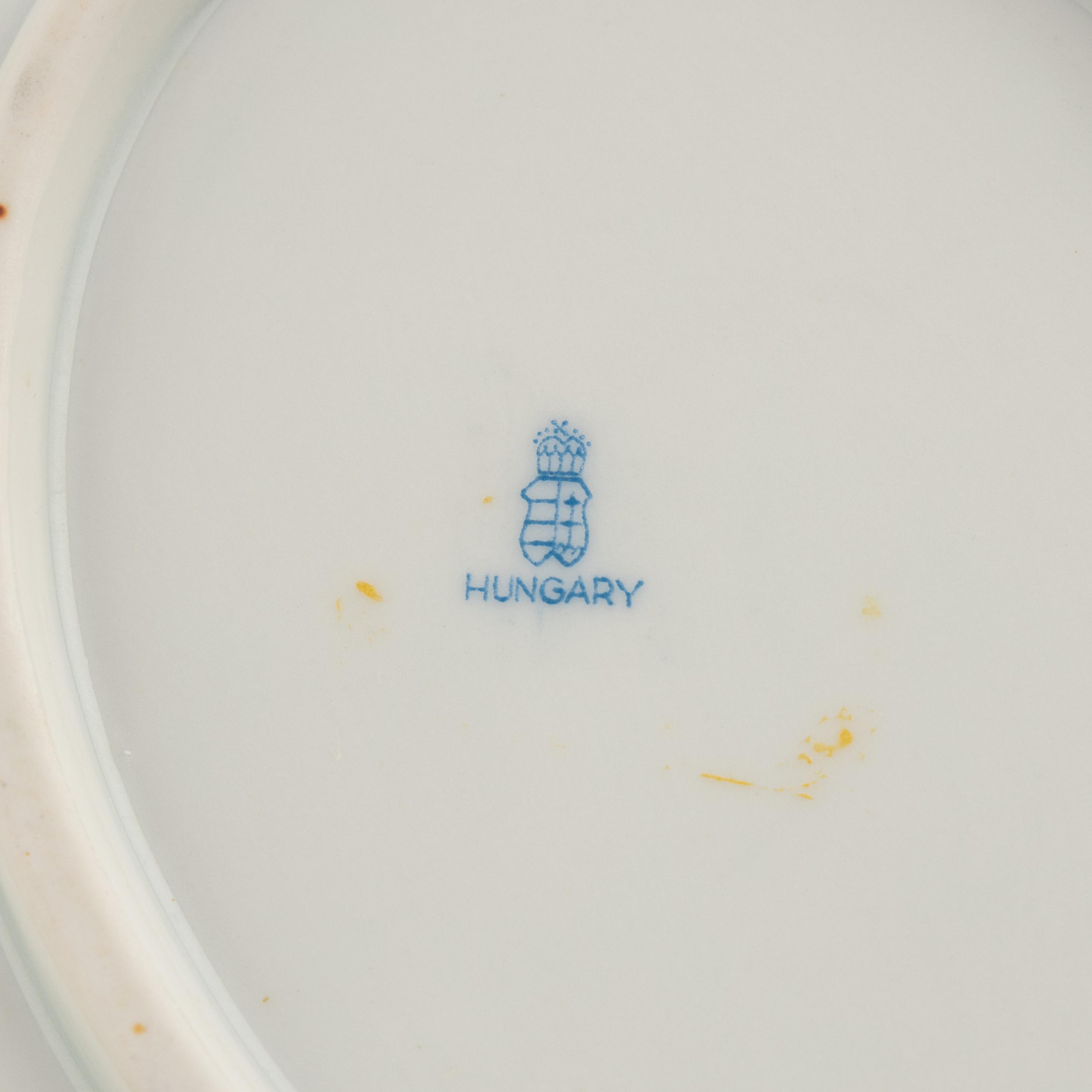 A Collection of Herend Rothschild Bird Porcelain Articles
