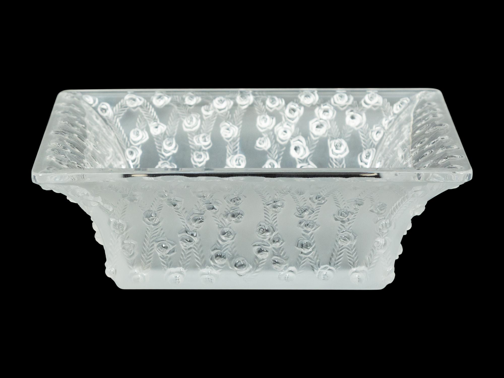 Three Lalique Bowls