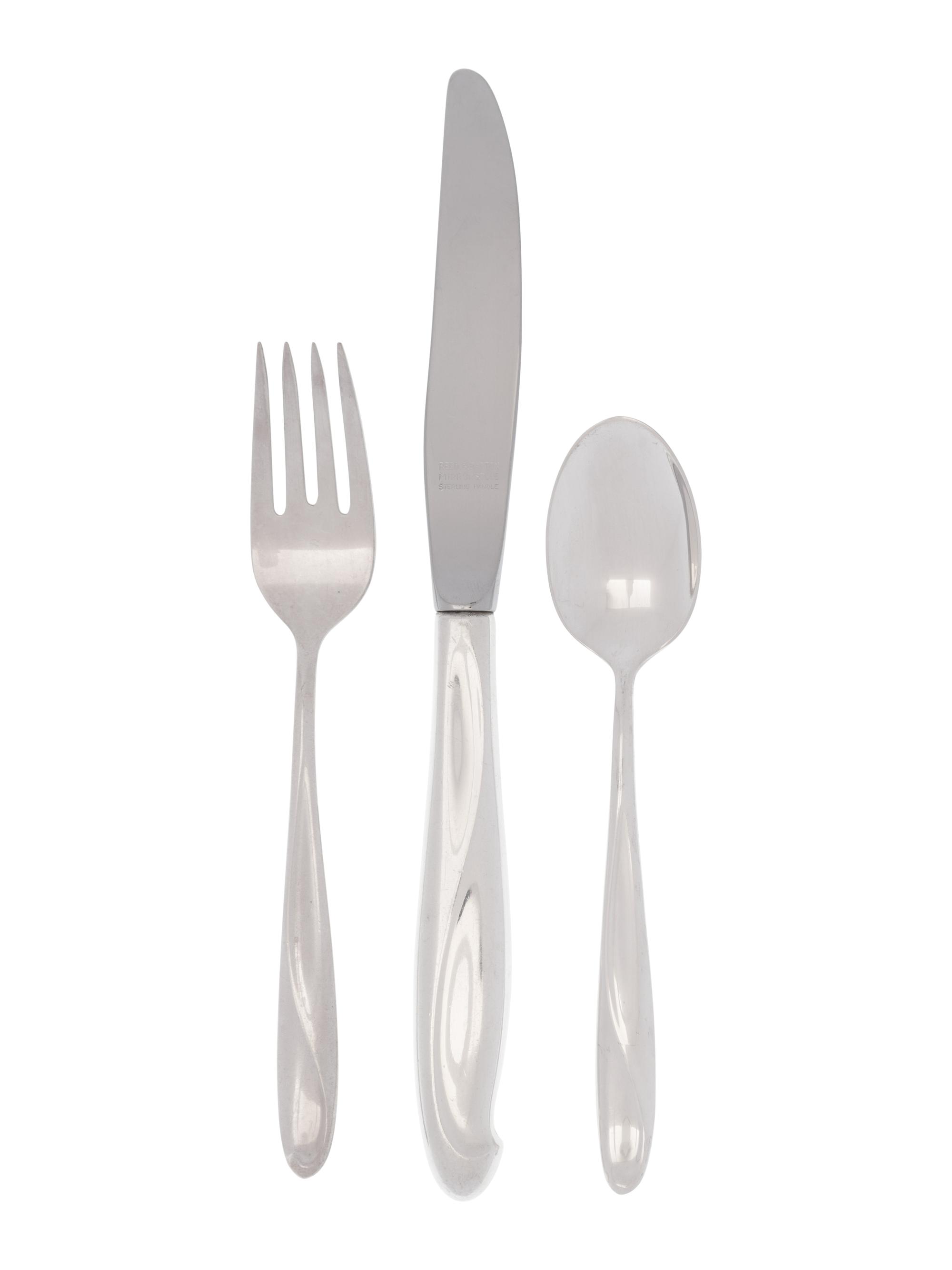 An American Silver Flatware Service