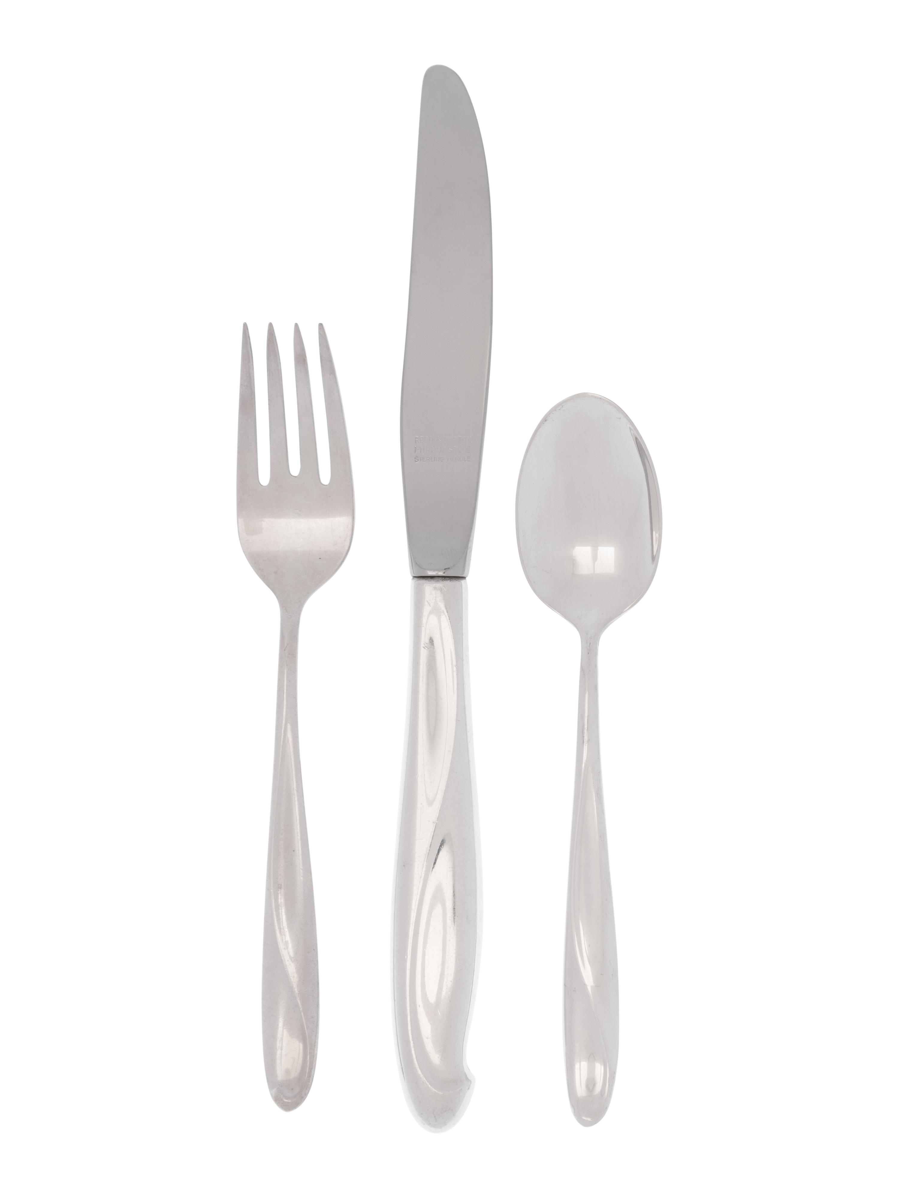 An American Silver Flatware Service